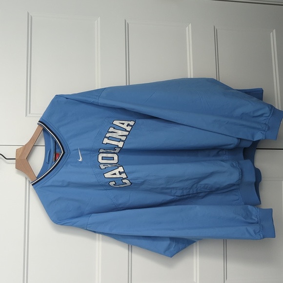 Men's Nike UNC Tar Heels Pullover Windbreaker w/ Side Zipper XXL - Picture 1 of 6